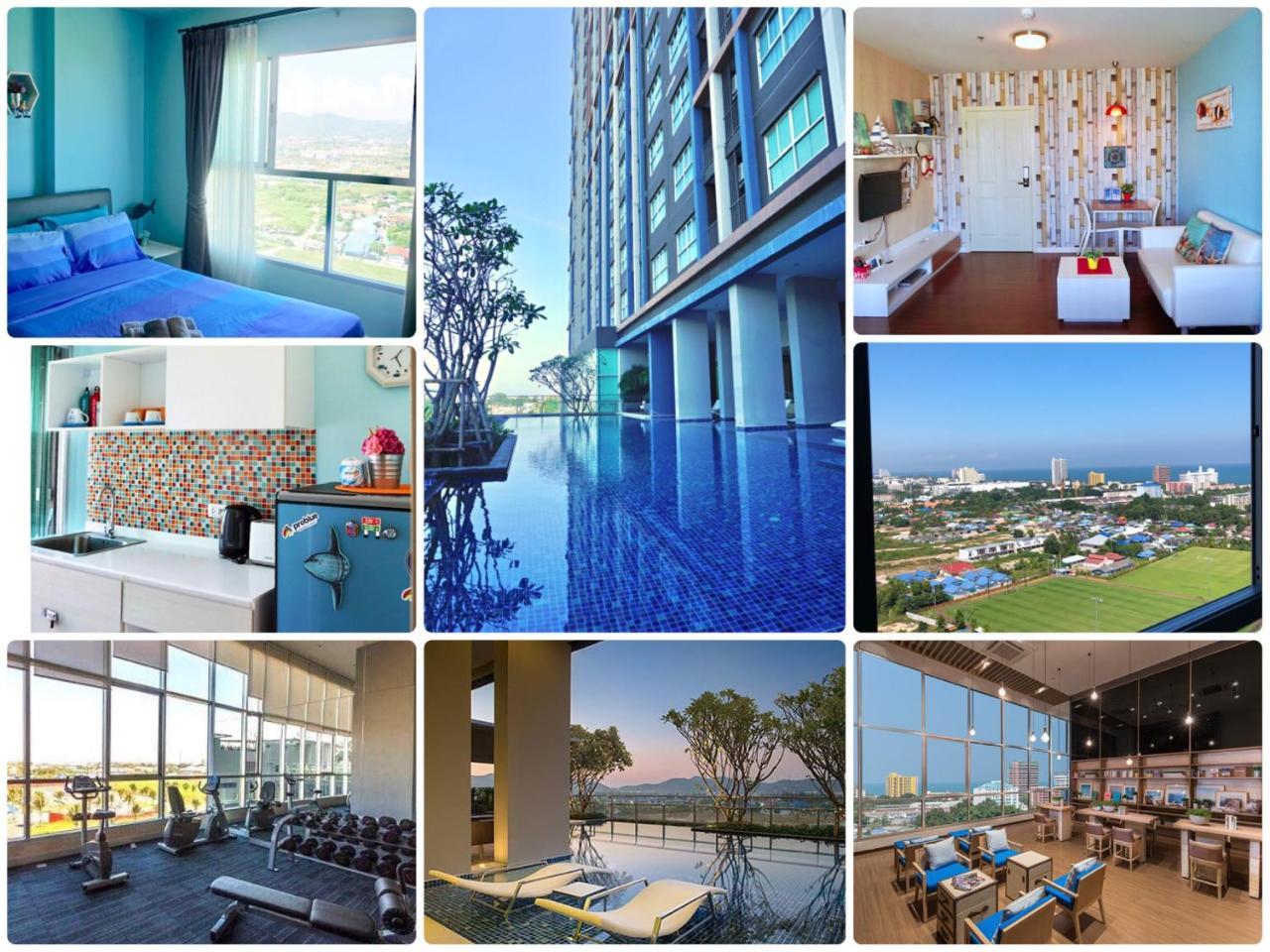 Apartamento Baan Kiang Fah Huahin By The Sea Exterior foto